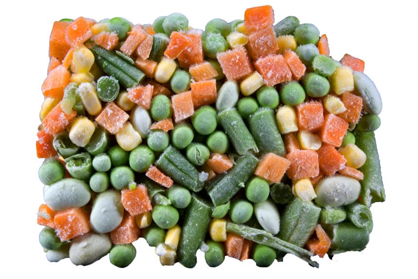Frozen Vegtables: Peas, Green Beans, Corn, Lima Beans and Carrots