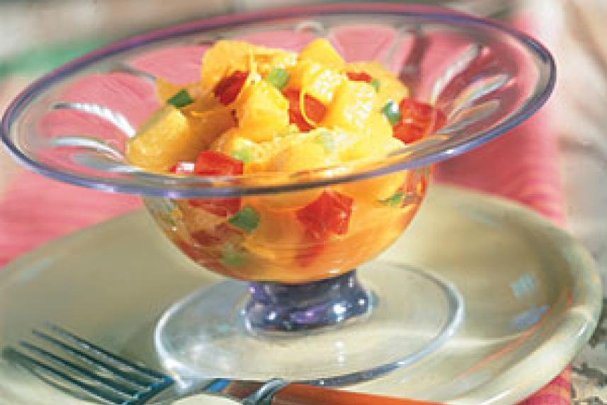 Pineapple-Mango Salad