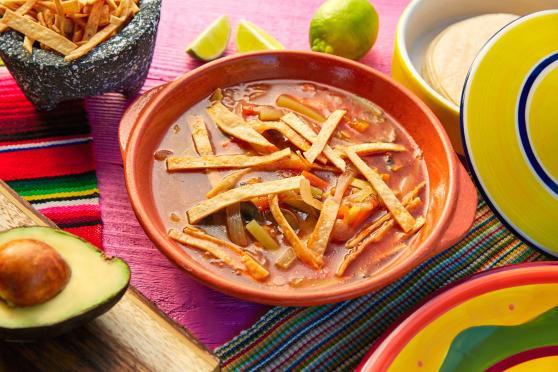 Photo: Light and Tangy Tortilla Soup