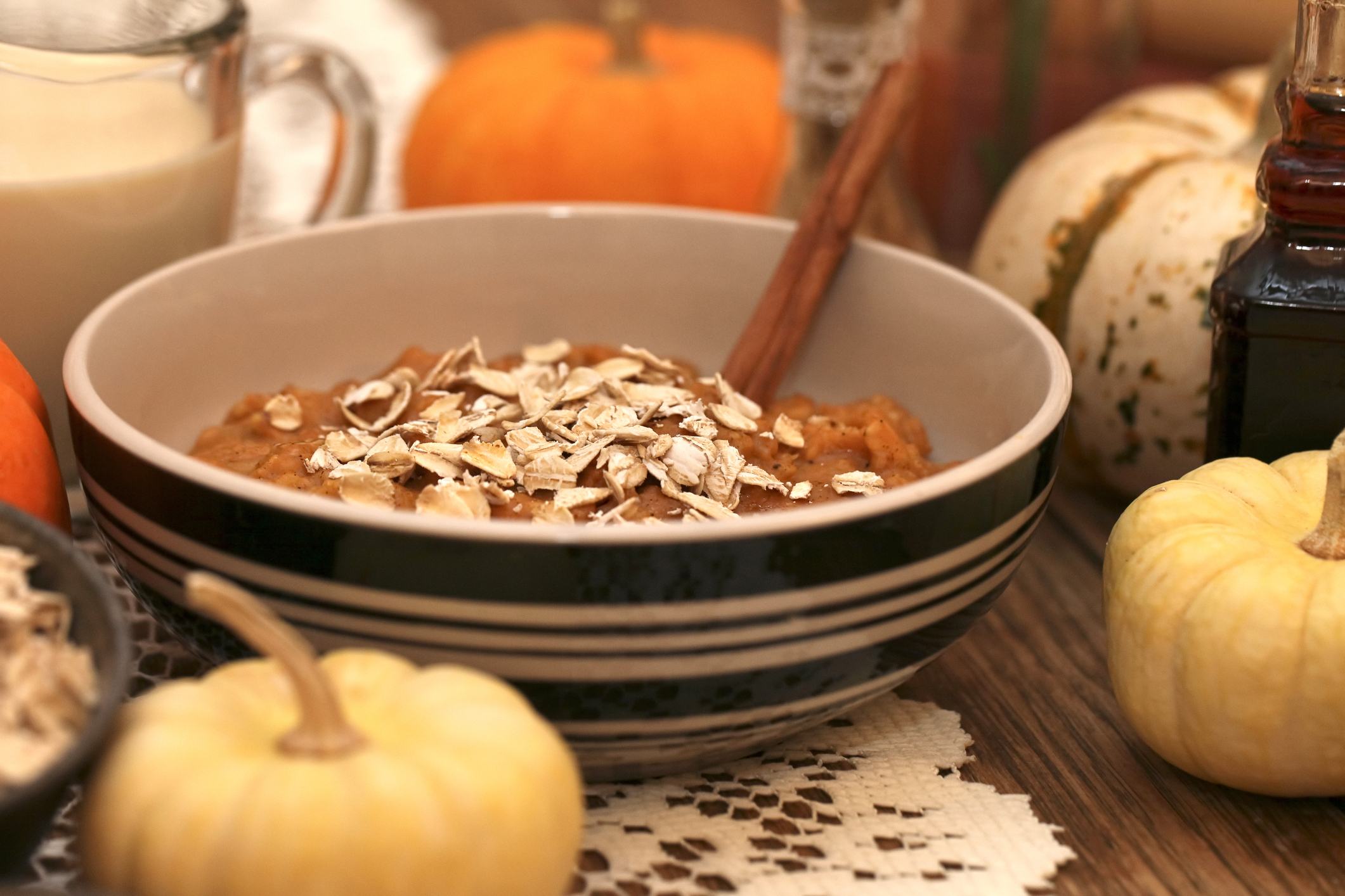 Slow Cooker Pumpkin Oatmeal