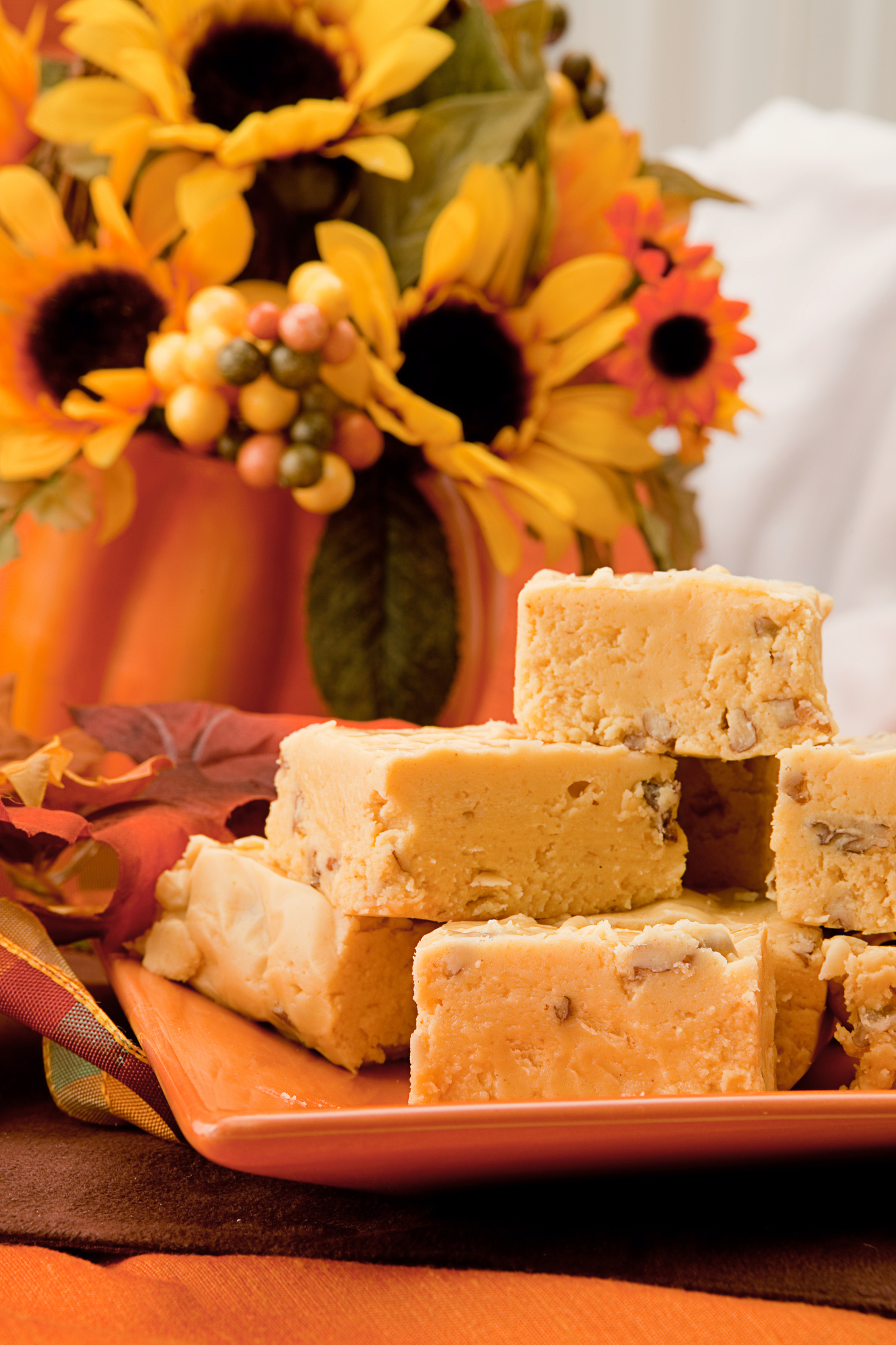 Pumpkin fudge