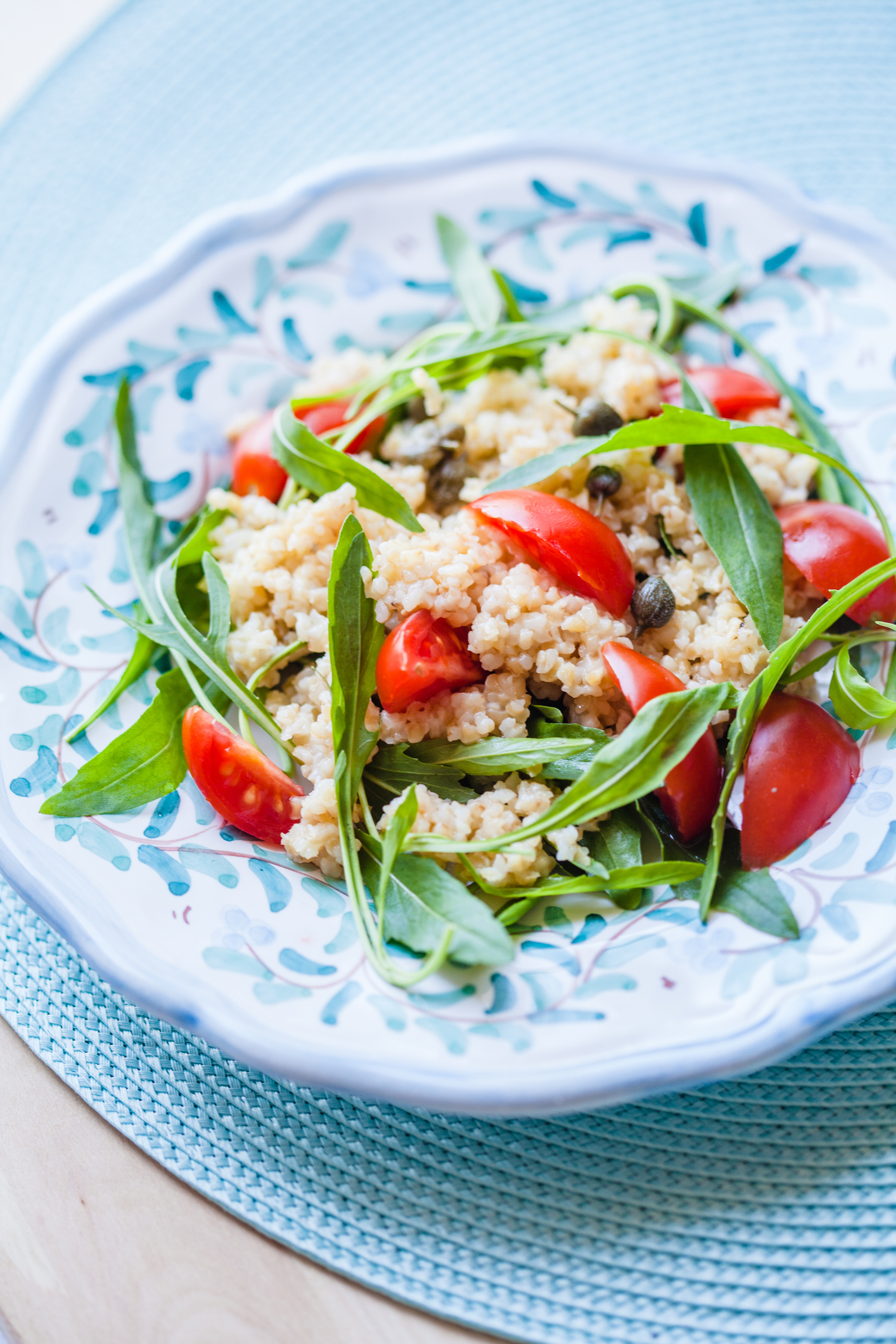 Tuna Bulgur Salad