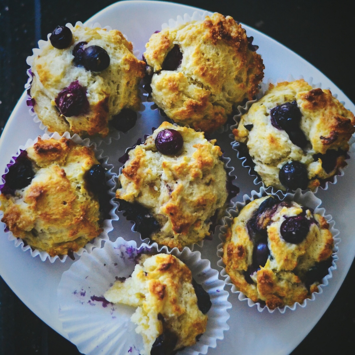 Healthy Smoothie Muffins