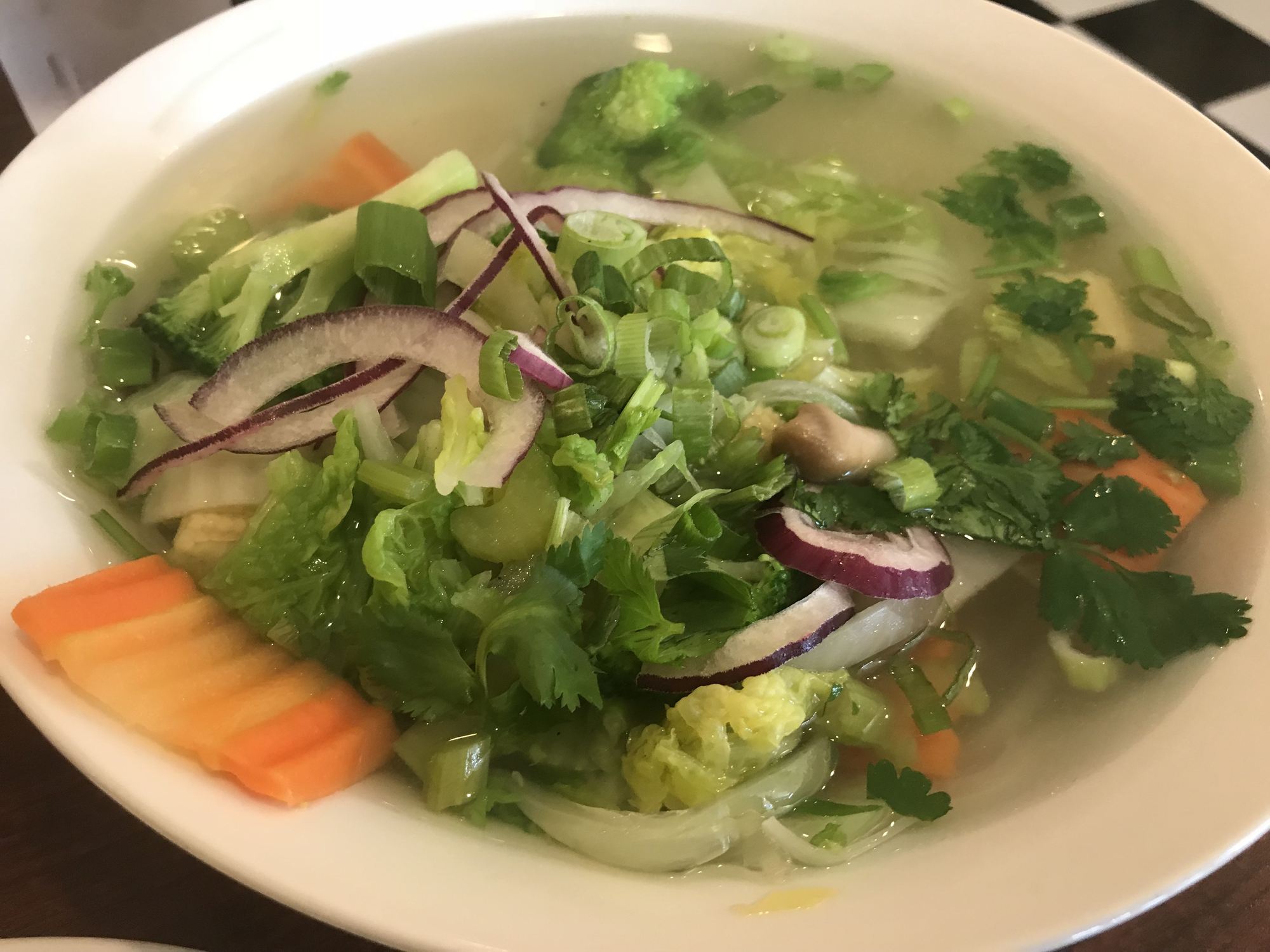 Asian vegetable soup