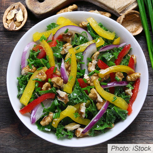 Kale & Walnut Salad