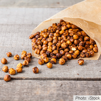 Pumpkin Roasted Chickpeas