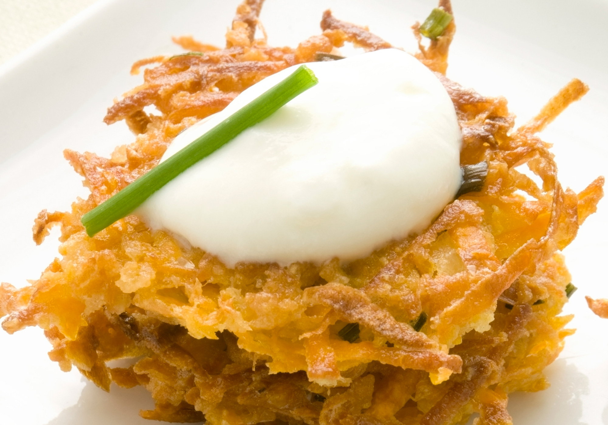 Photo: Baked Sweet Potato Latkes