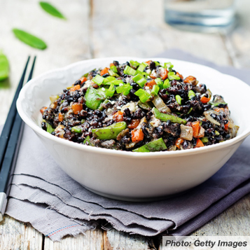 Black Rice & Veggies