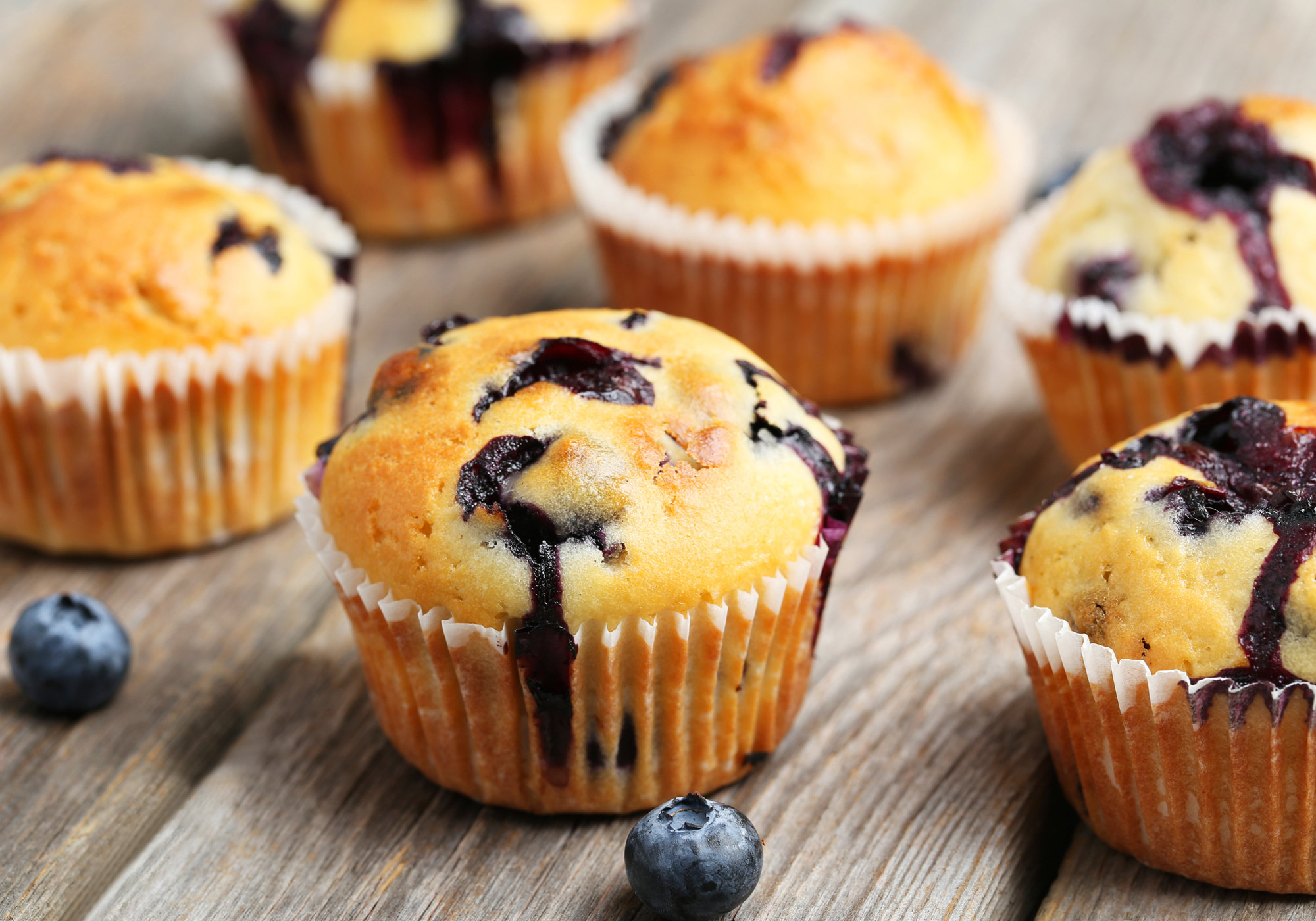 Photo: Blueberry Muffins.