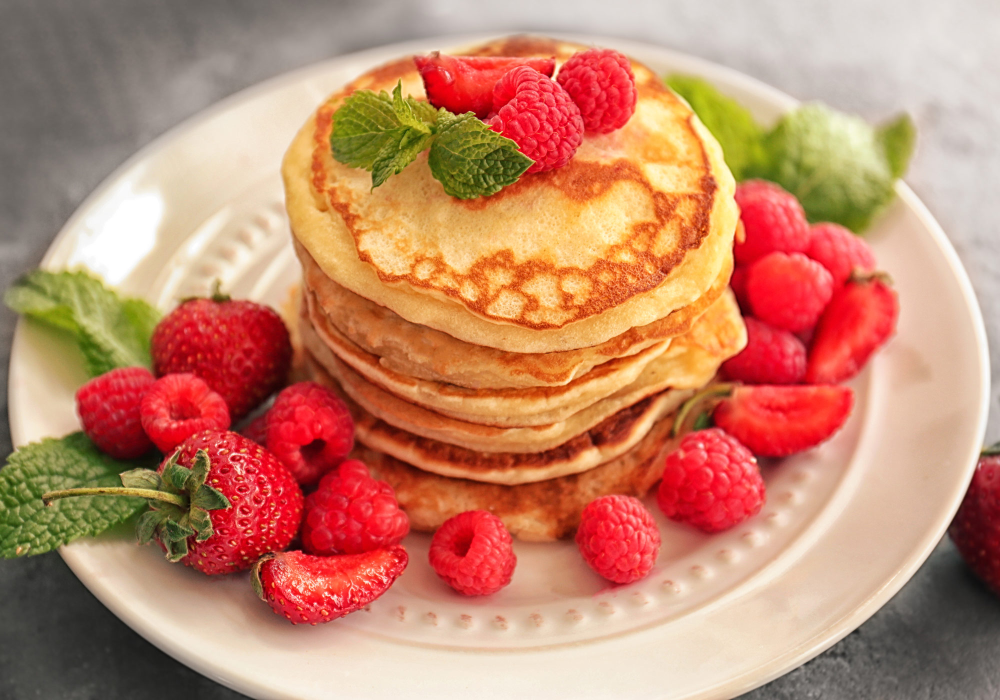 Photo: Cornmeal Pancakes.