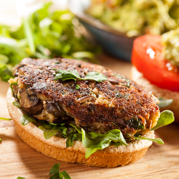 Portobello Veggie Burger