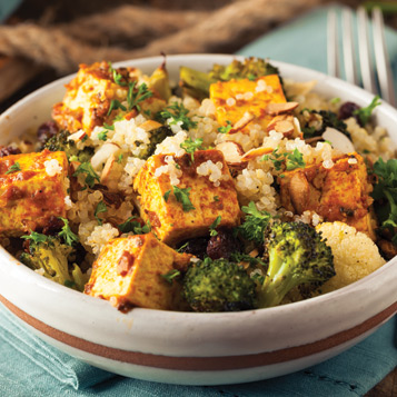 Roasted Veggie Protein Bowl