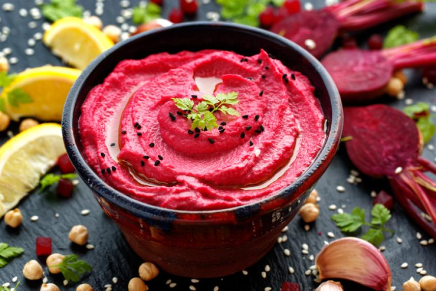 Roasted Beet Hummus