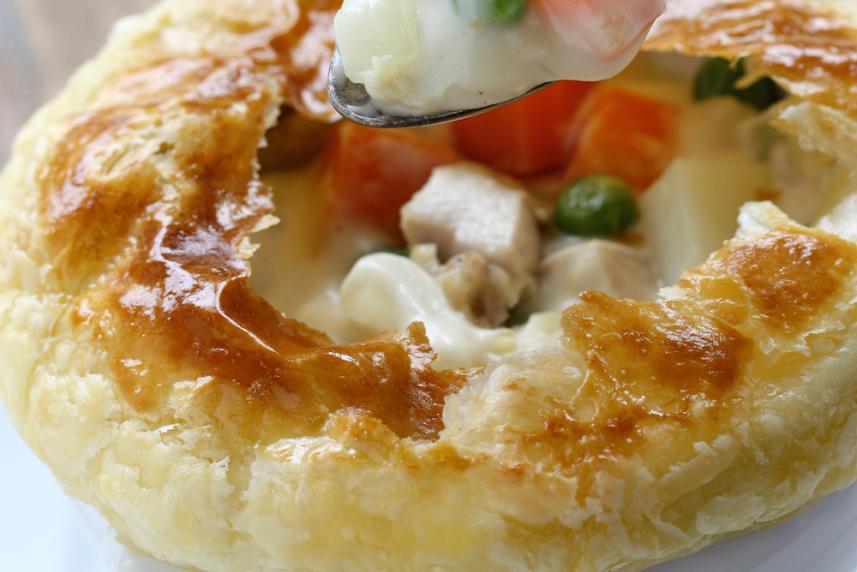 Creamy Chicken and Vegetable Pot Pie