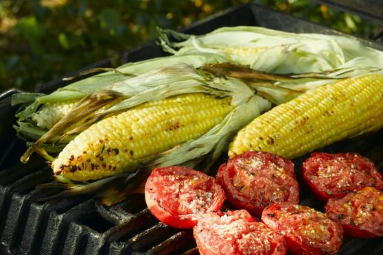 grilled and roasted vegetables