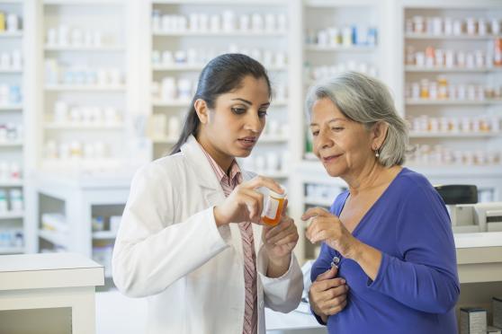 doctor speaking to patient