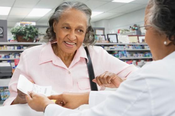 customer at pharmacy 