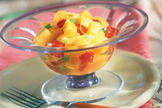 Pineapple-Mango Salad